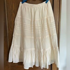 White American Eagle Maxi Skirt